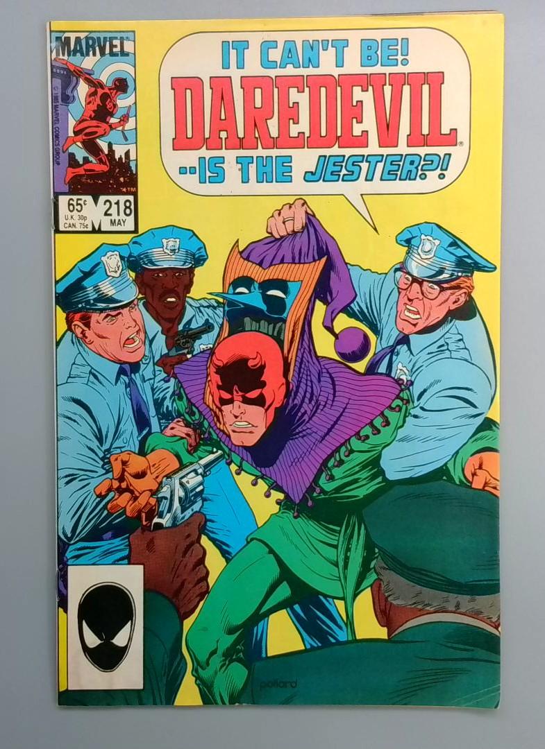 Daredevil #218 Marvel 1985