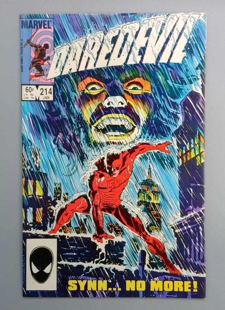 Daredevil #214 VF Micah Synn Marvel 1985