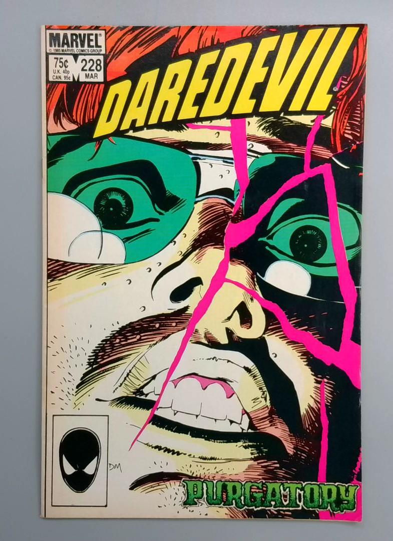 Daredevil #228 Born Again Part 2 by Frank Miller Marvel 1986
