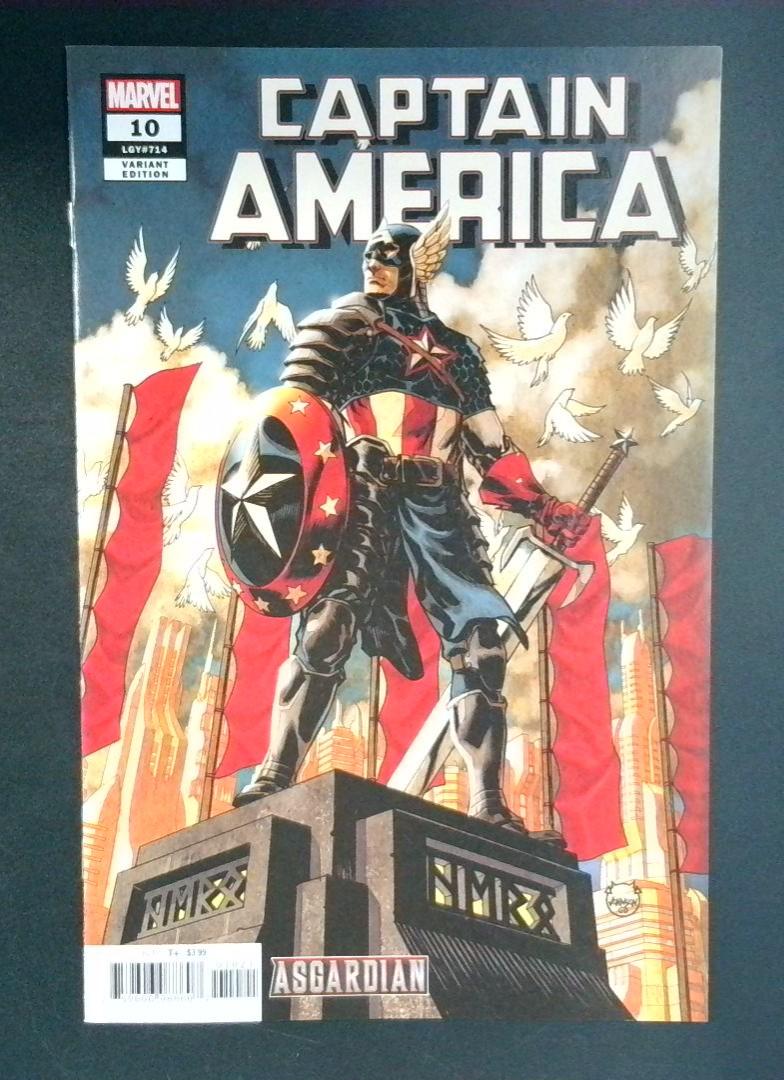 Captain America #10b Variant Edition Marvel 2019