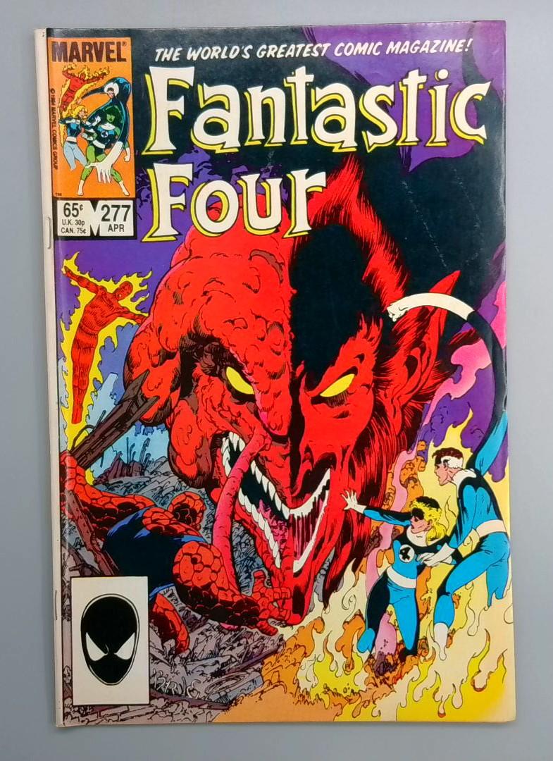 Fantastic Four #277 Battle of Franklin Richards Versus Mephisto Marvel 1985