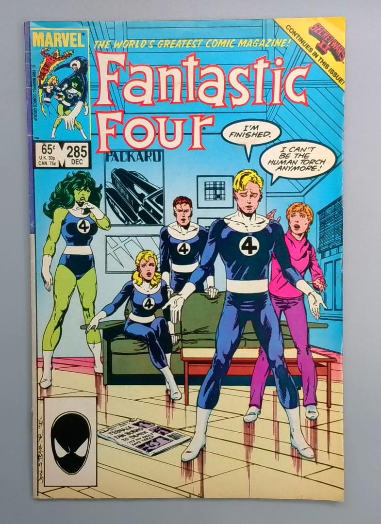 Fantastic Four #285 Marvel 1985