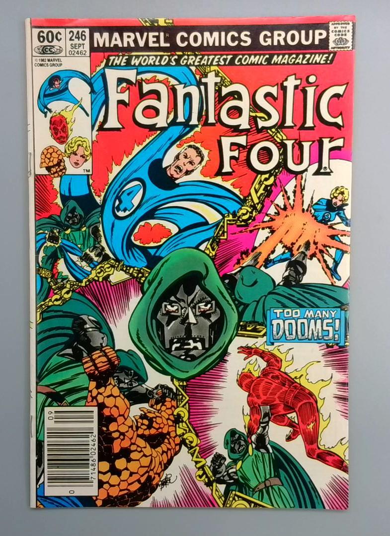 Fantastic Four #246 Newsstand Edition Marvel 1982