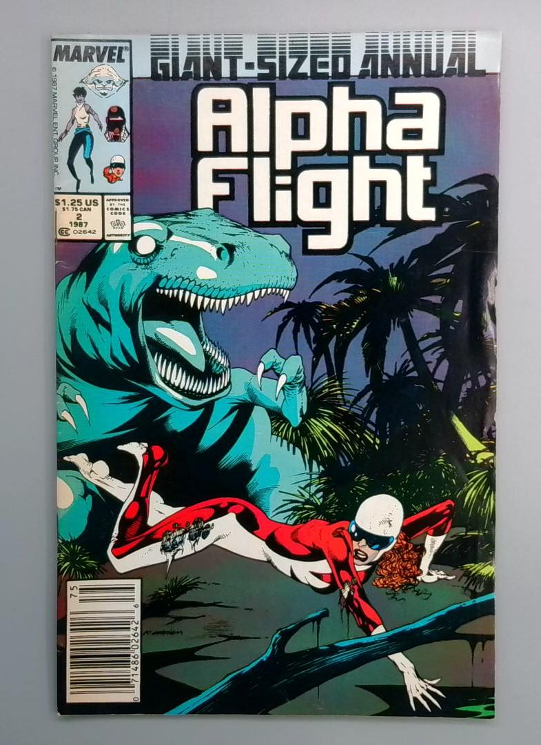 Alpha Flight Giant-Sized Annual #1 Marvel 1989