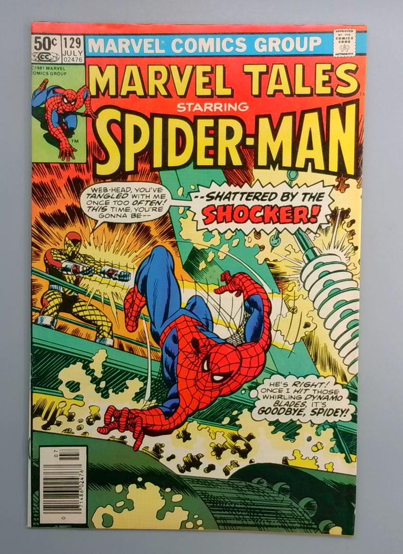 Marvel Tales #129b Reprints Amazing Spider-Man 152 Newsstand Marvel