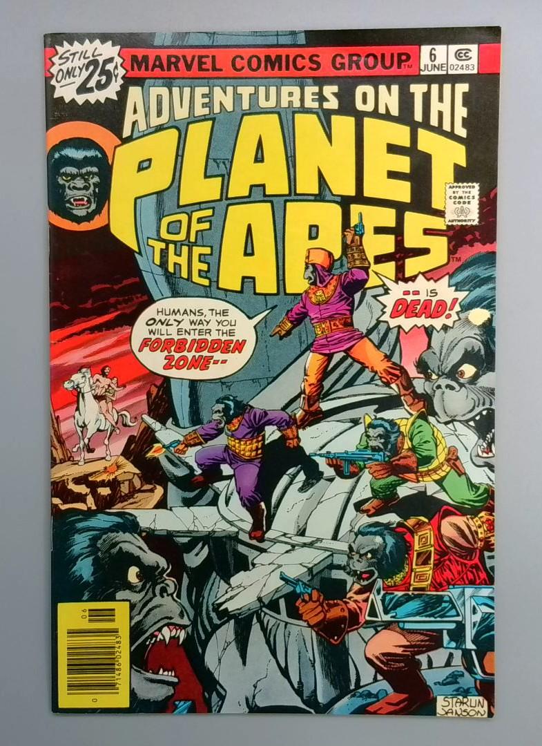 Adventures on the Planet on the Apes #6 VF Marvel 1976