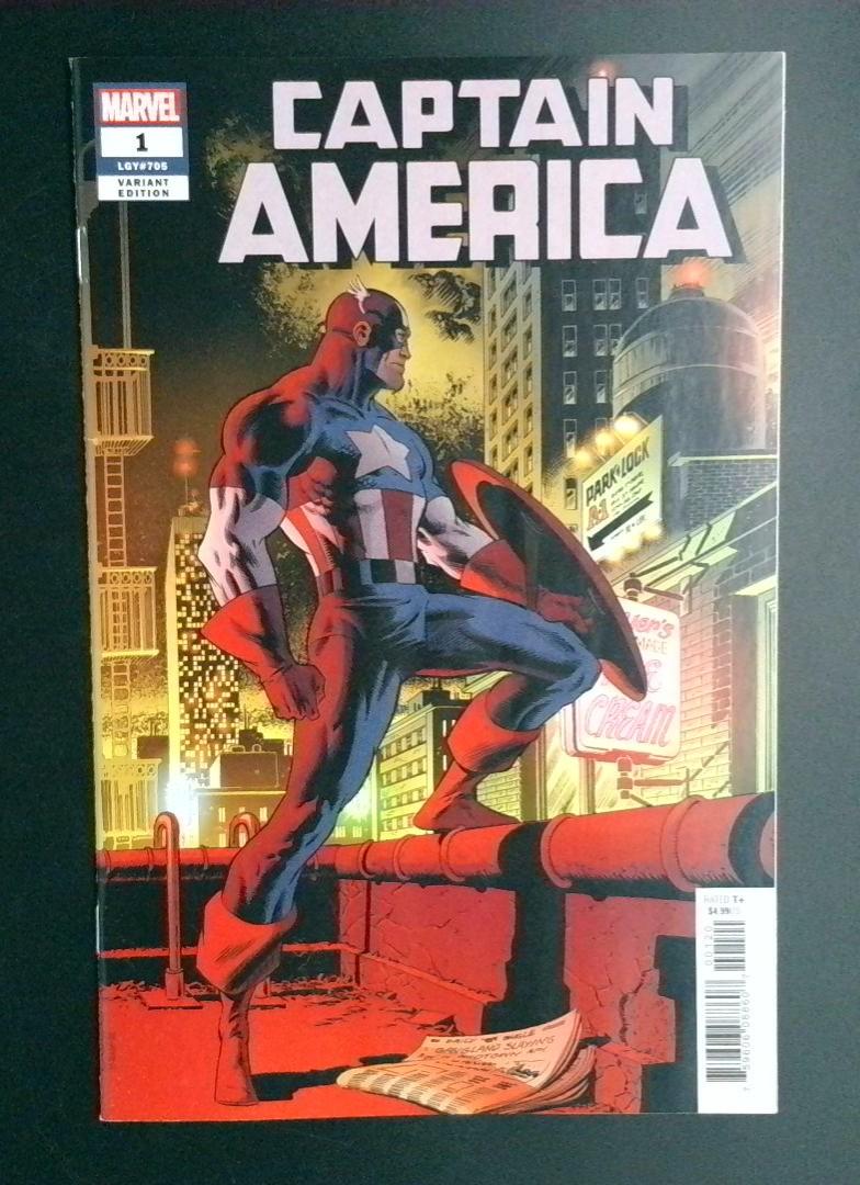 Captain America #1 Marvel Brubaker Variant Edition