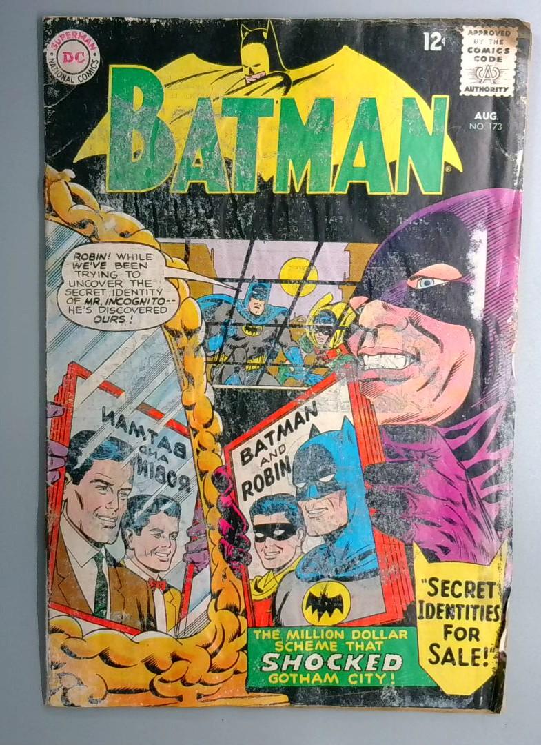 Batman #173 DC 1965