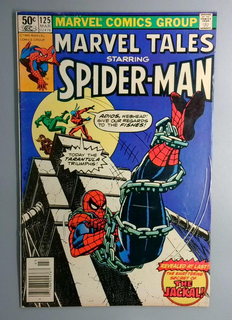 Marvel Tales #125b Reprints Amazing Spider-Man 148 Newsstand Marvel 1981