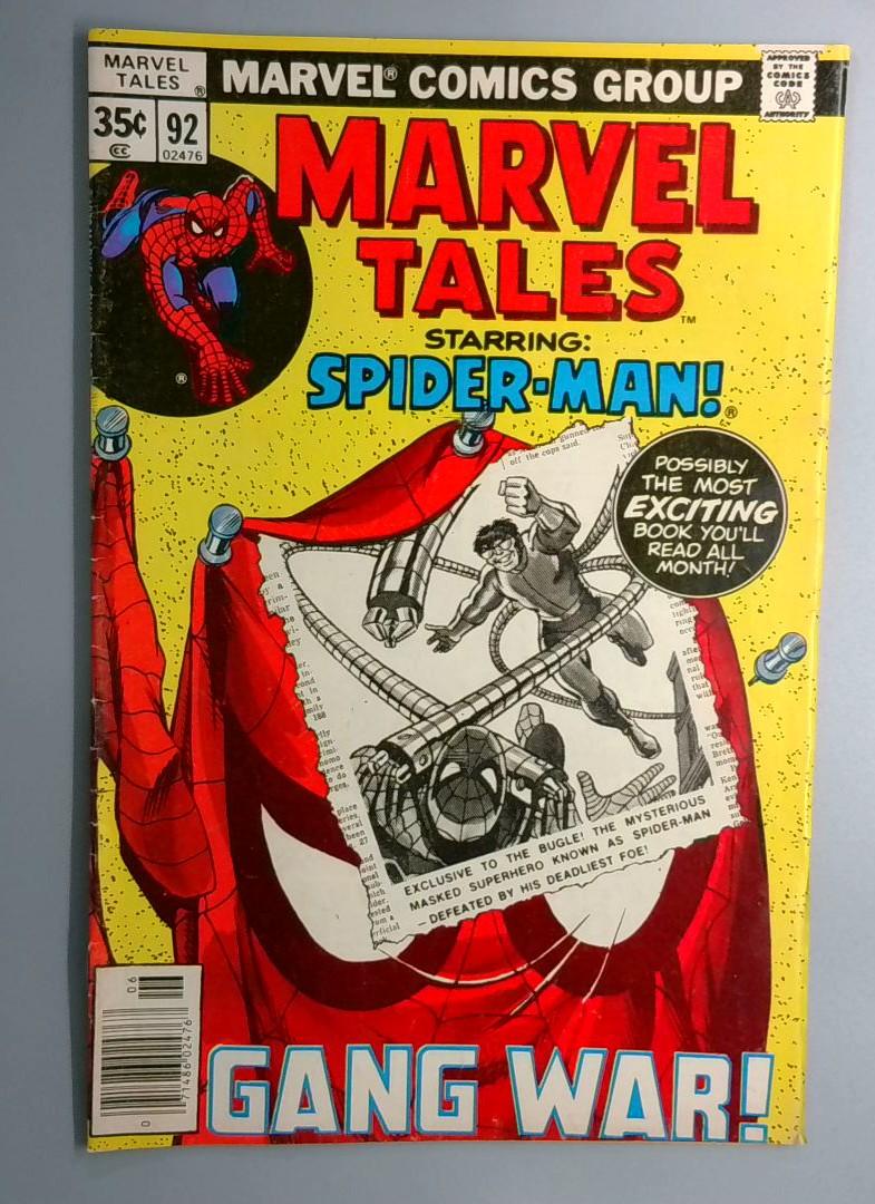 Marvel Tales #92 Reprints Amazing Spider-Man 113 Marvel 1978