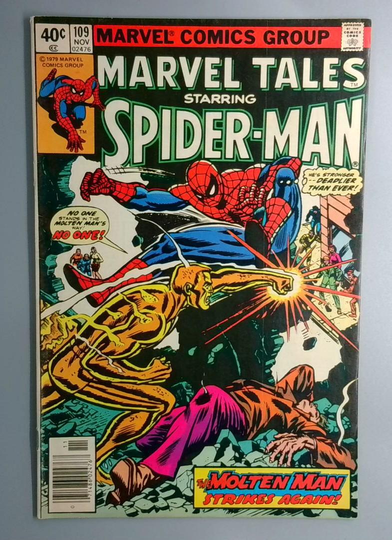 Marvel Tales #109 Reprints Amazing Spider-Man 132 Newsstand Marvel