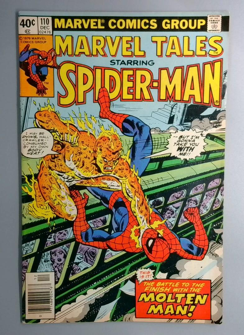 Marvel Tales #110 Reprints Amazing Spider-Man 133 Newsstand Marvel 1979