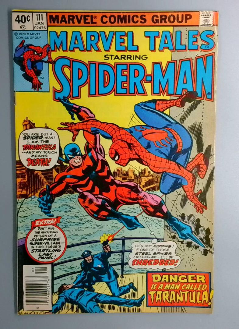 Marvel Tales #111 FN Reprints Amazing Spider-Man 134 Newsstand Marvel 1980