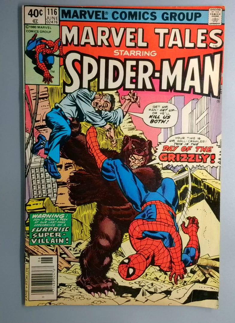 Marvel Tales #116 Reprints Amazing Spider-Man 139 Newsstand Marvel