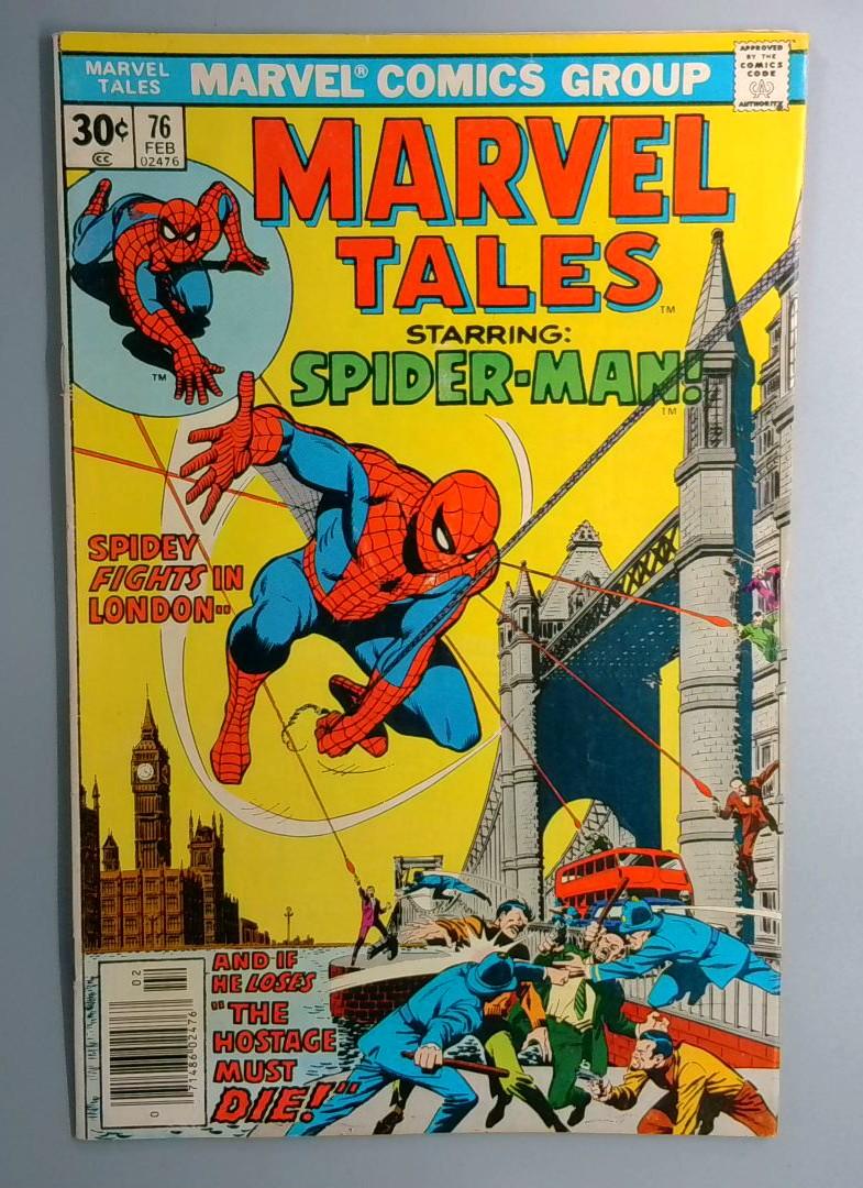 Marvel Tales #76 Reprints Amazing Spider-Man 95 Marvel 1977