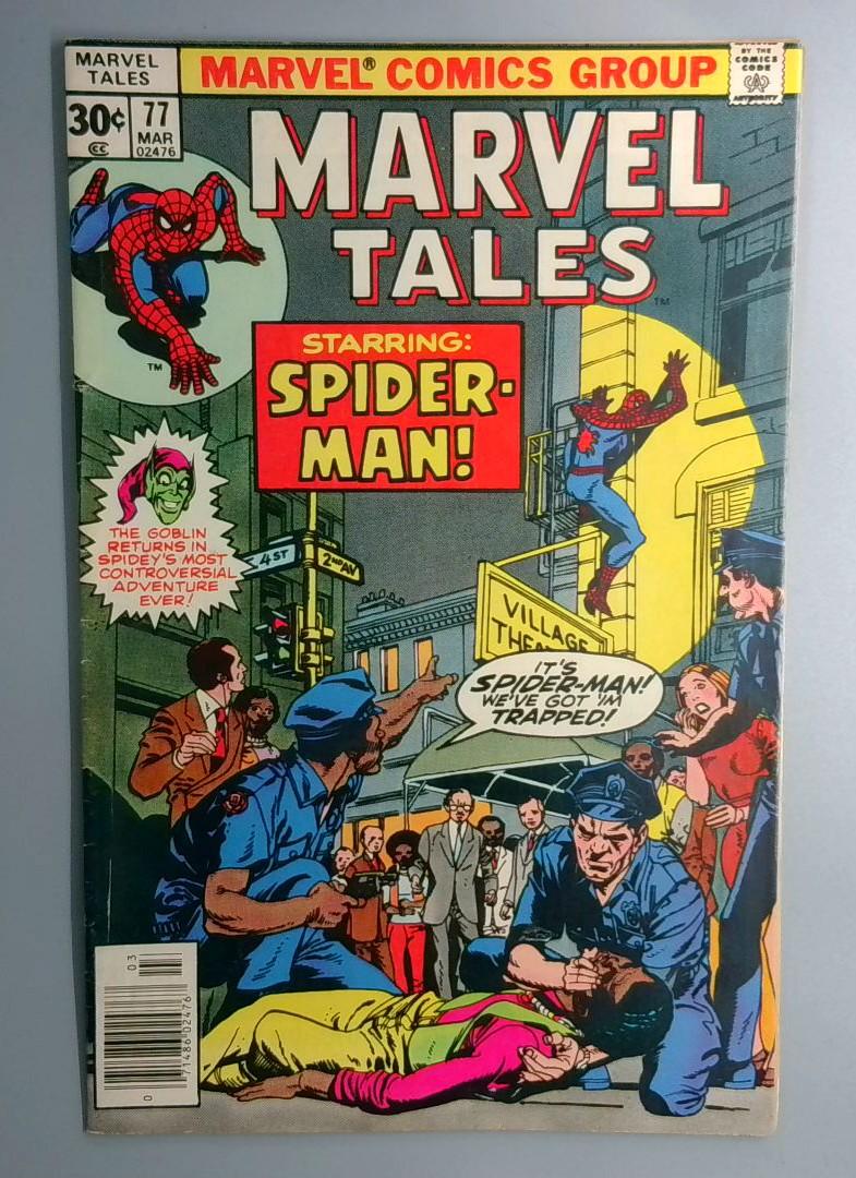Marvel Tales #77 FN Reprints Amazing Spider-Man 96 Marvel 1977