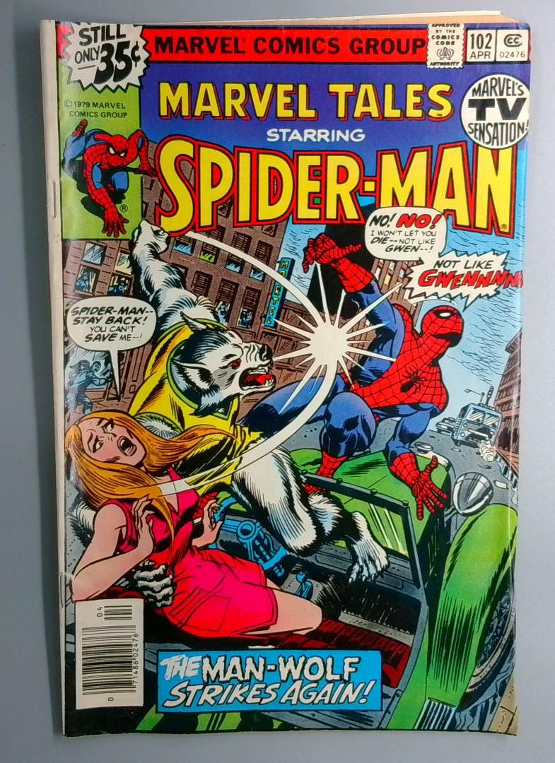 Marvel Tales #102 Reprints Amazing Spider-Man 125 Marvel 1979