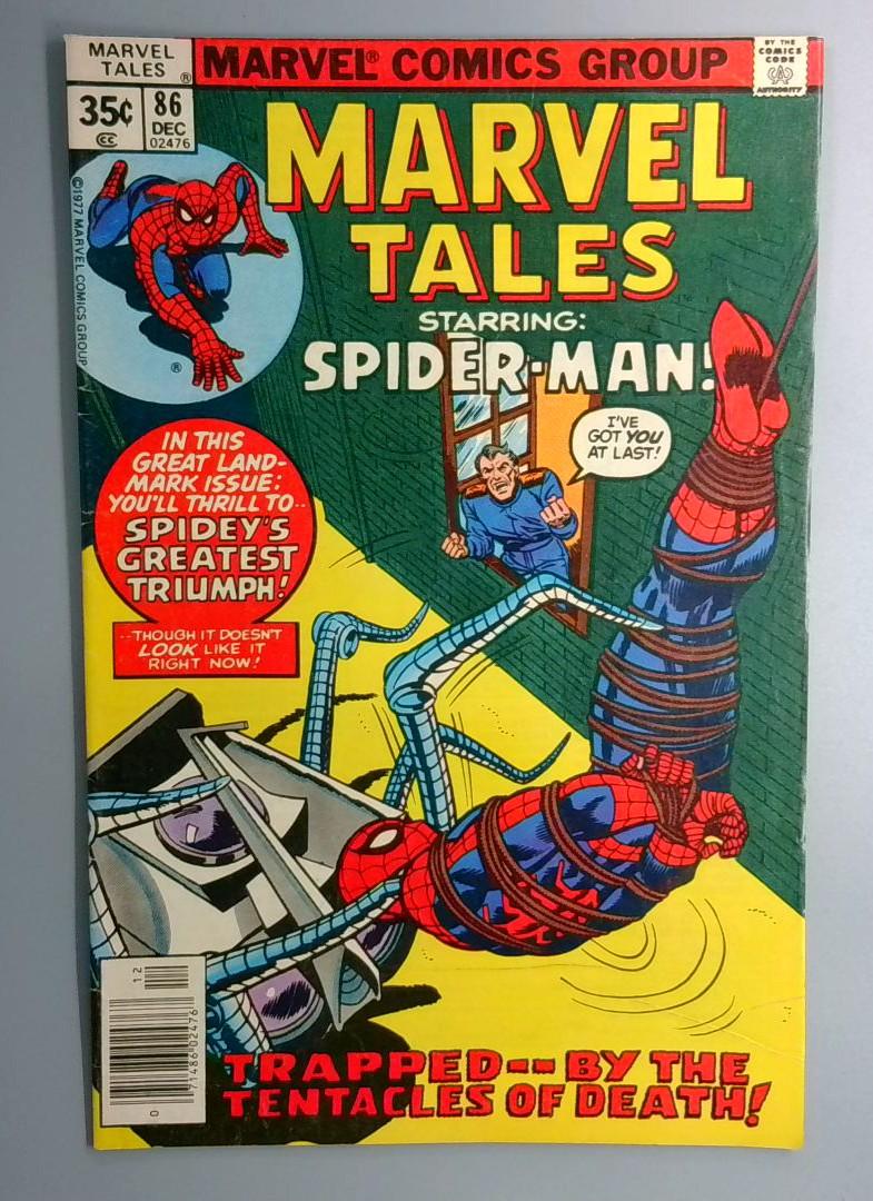 Marvel Tales #86 Reprints Amazing Spider-Man 107 Marvel 1977