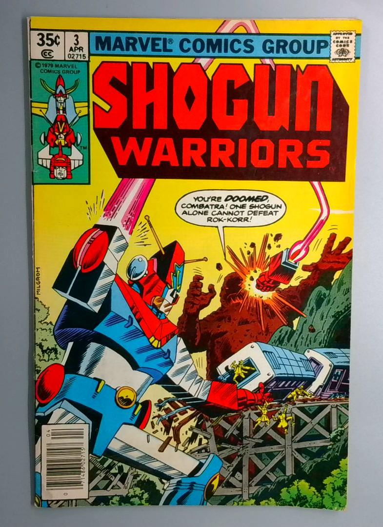 Shogun Warriors #3 Direct Edition Marvel 1979