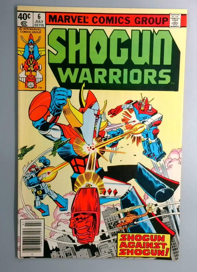 Shogun Warriors #6 FN Newsstand Edition Marvel 1979
