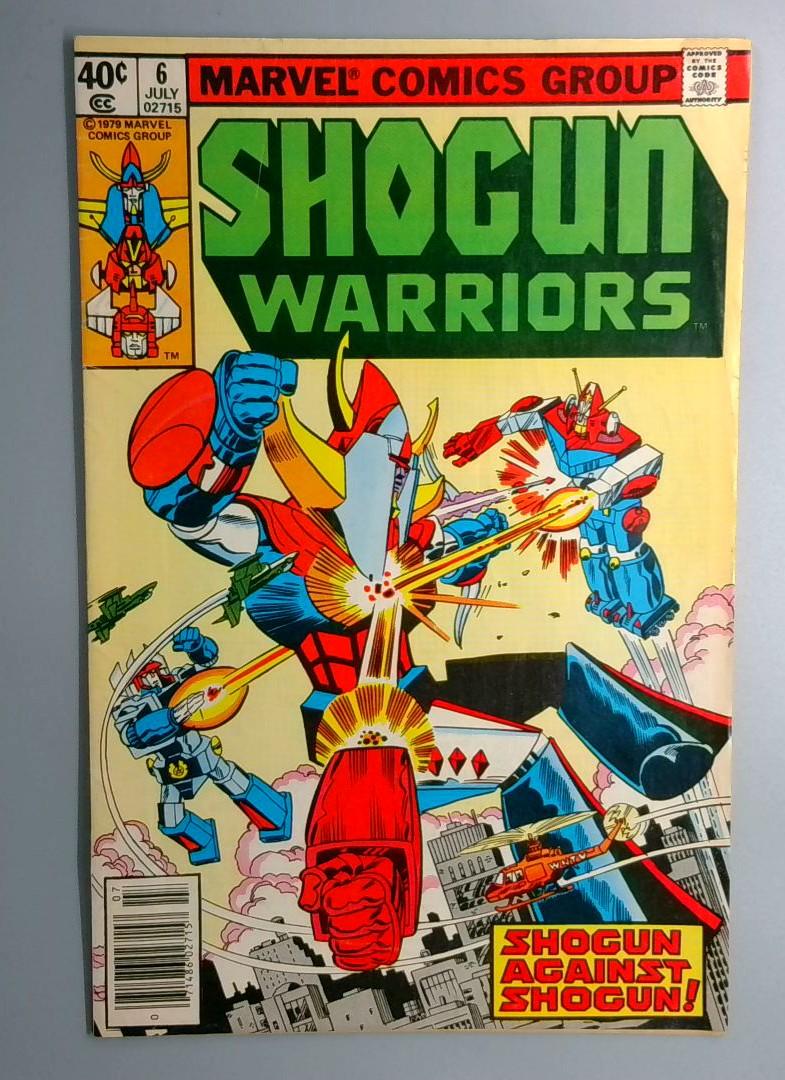 Shogun Warriors #6 Newsstand Edition Marvel 1979