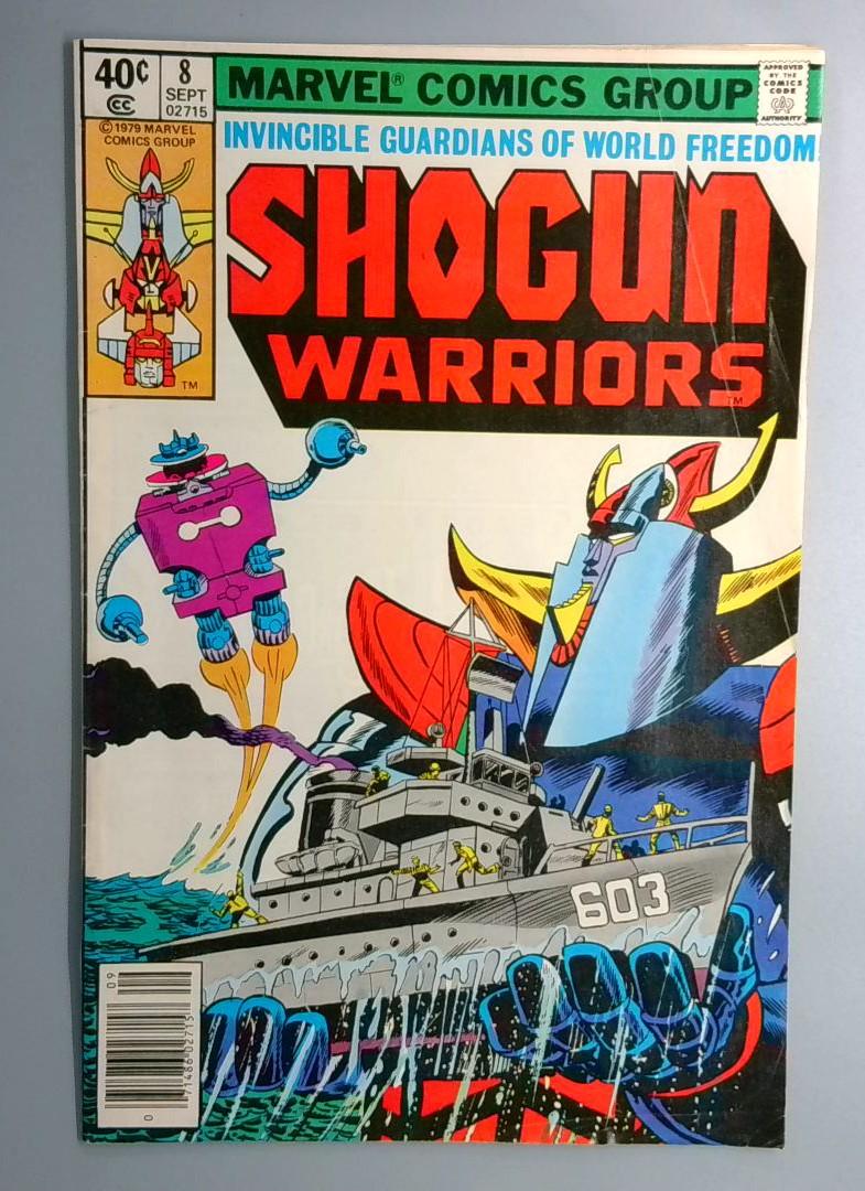 Shogun Warriors #8 Newsstand Edition Marvel 1979