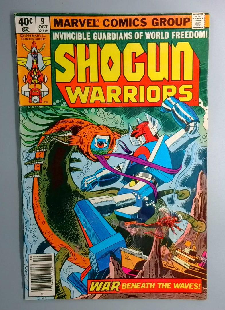 Shogun Warriors #9 Newsstand Edition Marvel 1979