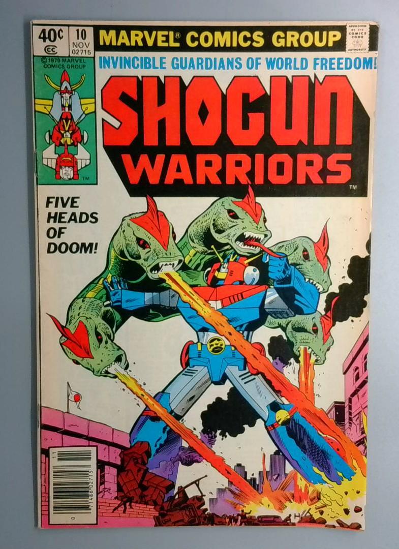 Shogun Warriors #10 Newsstand Edition Marvel 1979