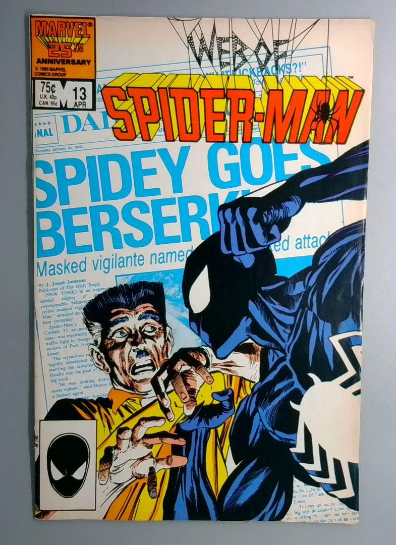 Web of Spider-Man #13 Direct Edition Marvel 1986