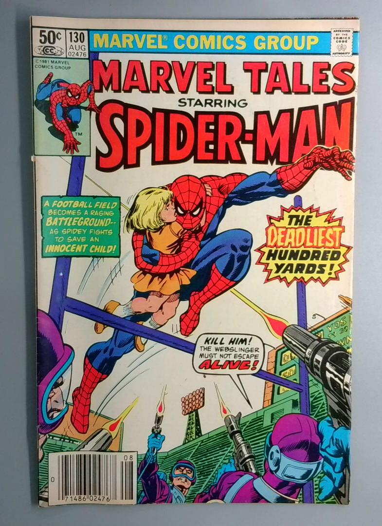 Marvel Tales #130 Reprints Amazing Spider-Man 153 Newsstand Marvel 1980