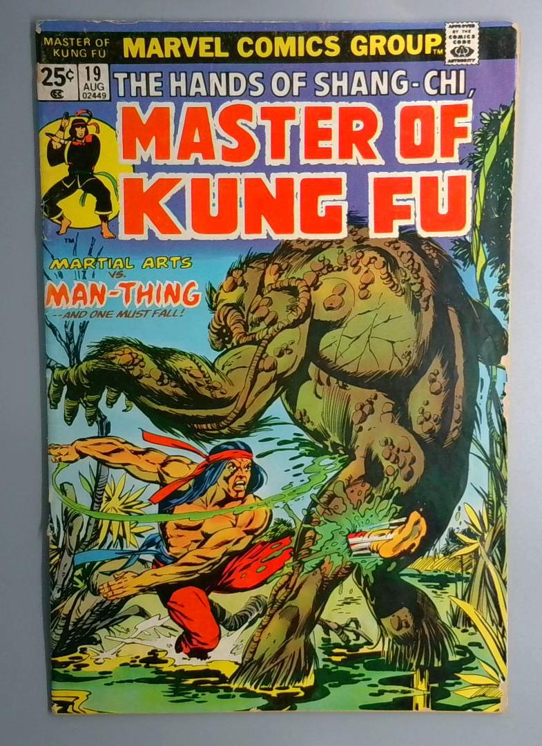 Master of Kung Fu #19 Swamp Thing Marvel 1974