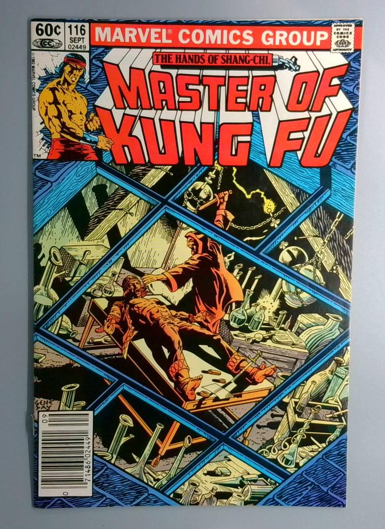Master of Kung Fu #116 VF Newsstand Edition Marvel 1982