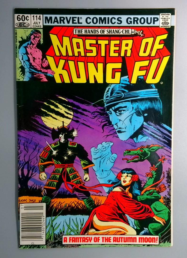 Master of Kung Fu #114 Newsstand Edition Marvel 1982