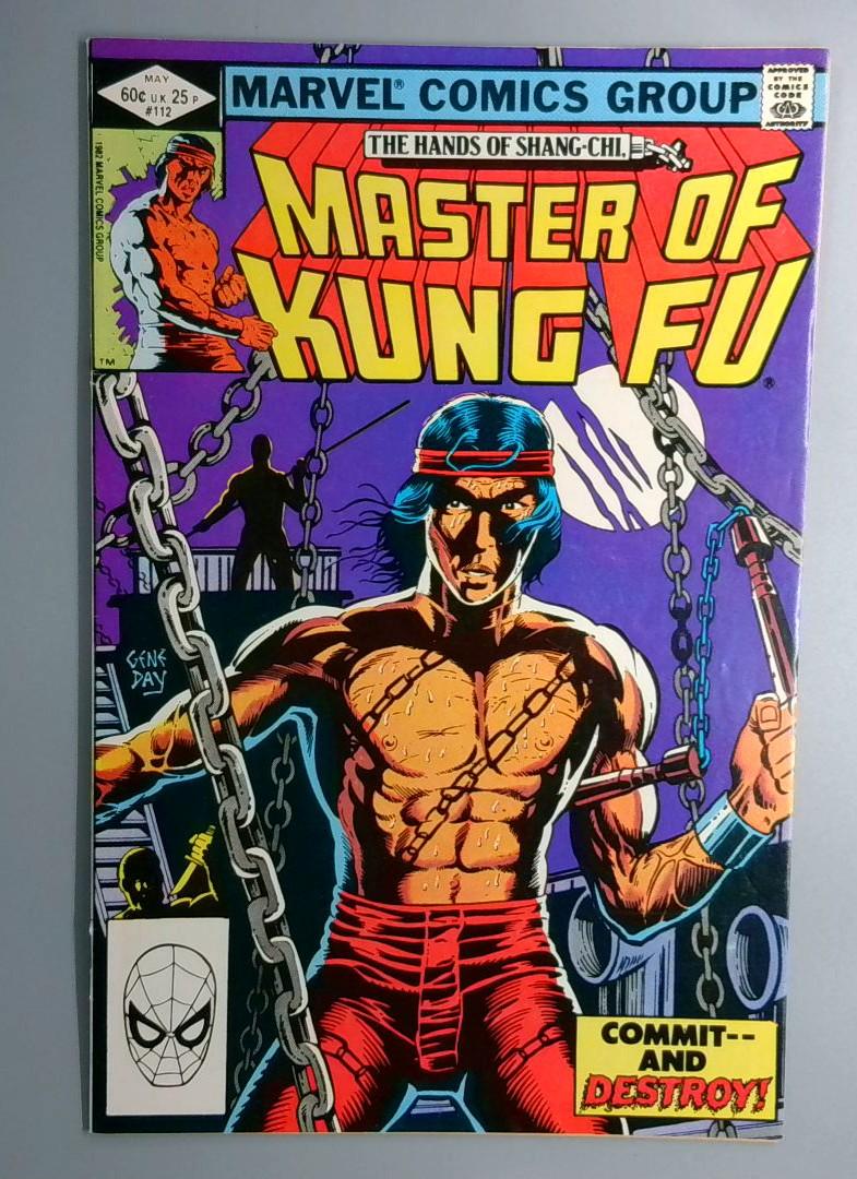 Master of Kung Fu #112 VF Direct Edition Marvel 1982