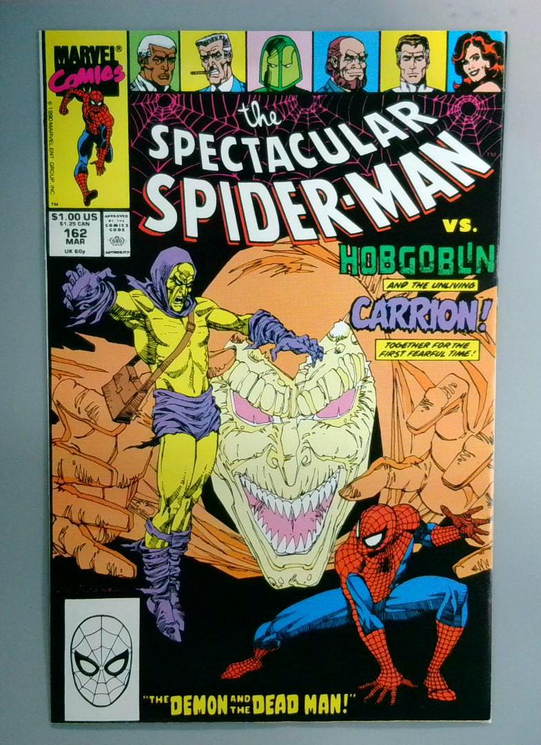 Spectacular Spider-Man #162 NM Hobgoblin Direct Edition Marvel 1990