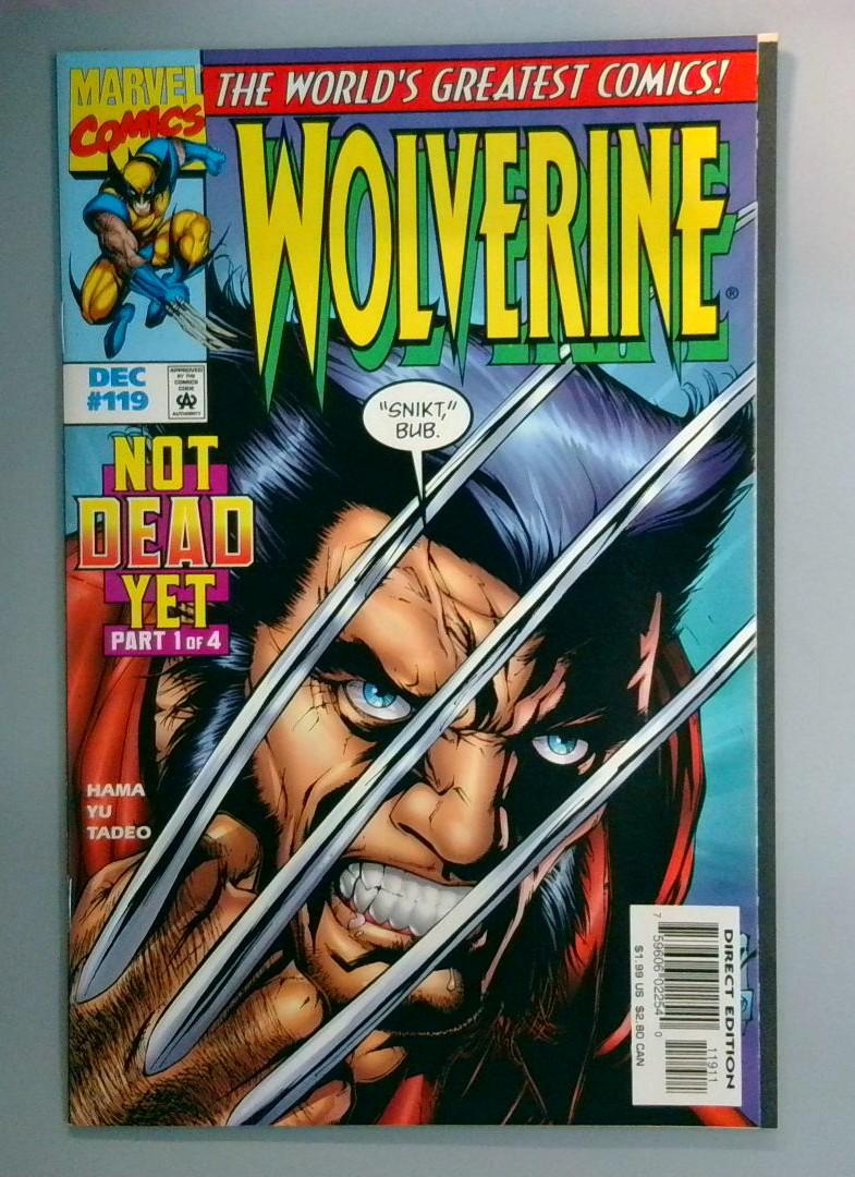 Wolverine #119 NM- Direct Edition Marvel 1997