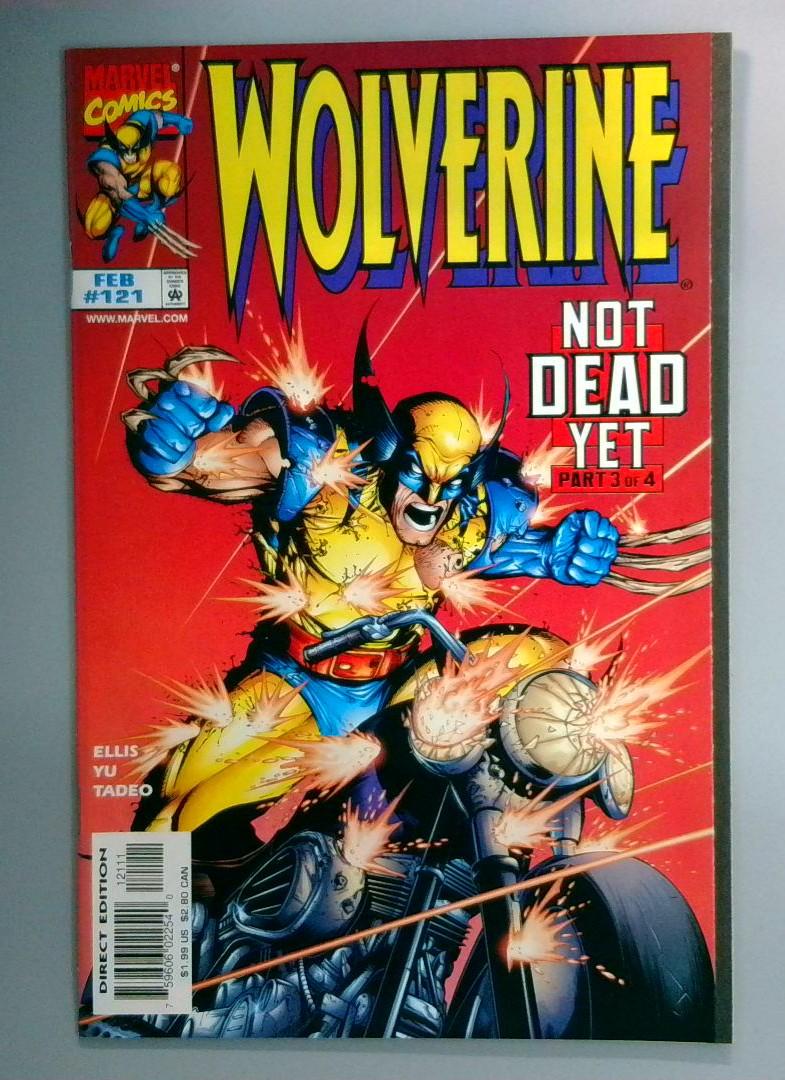 Wolverine #121 NM- Direct Edition Marvel 1998
