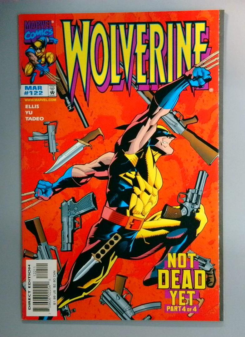 Wolverine #122 NM- Direct Edition Marvel 1998