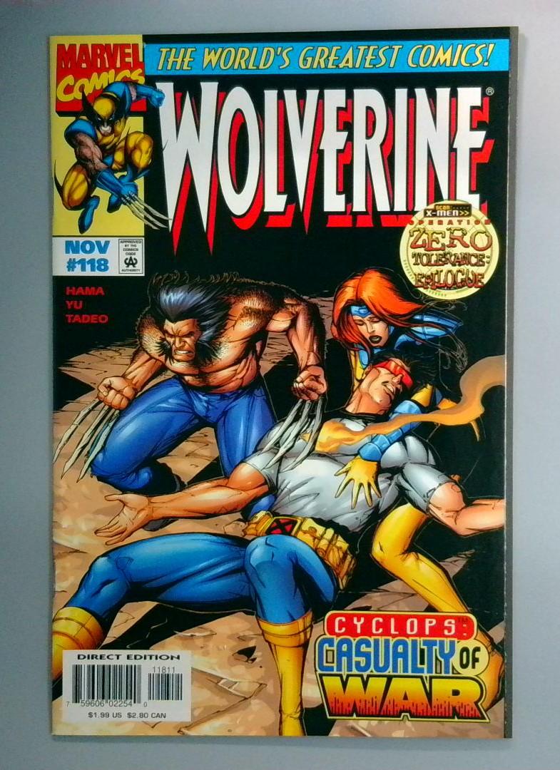 Wolverine #118 NM Direct Edition Marvel 1997