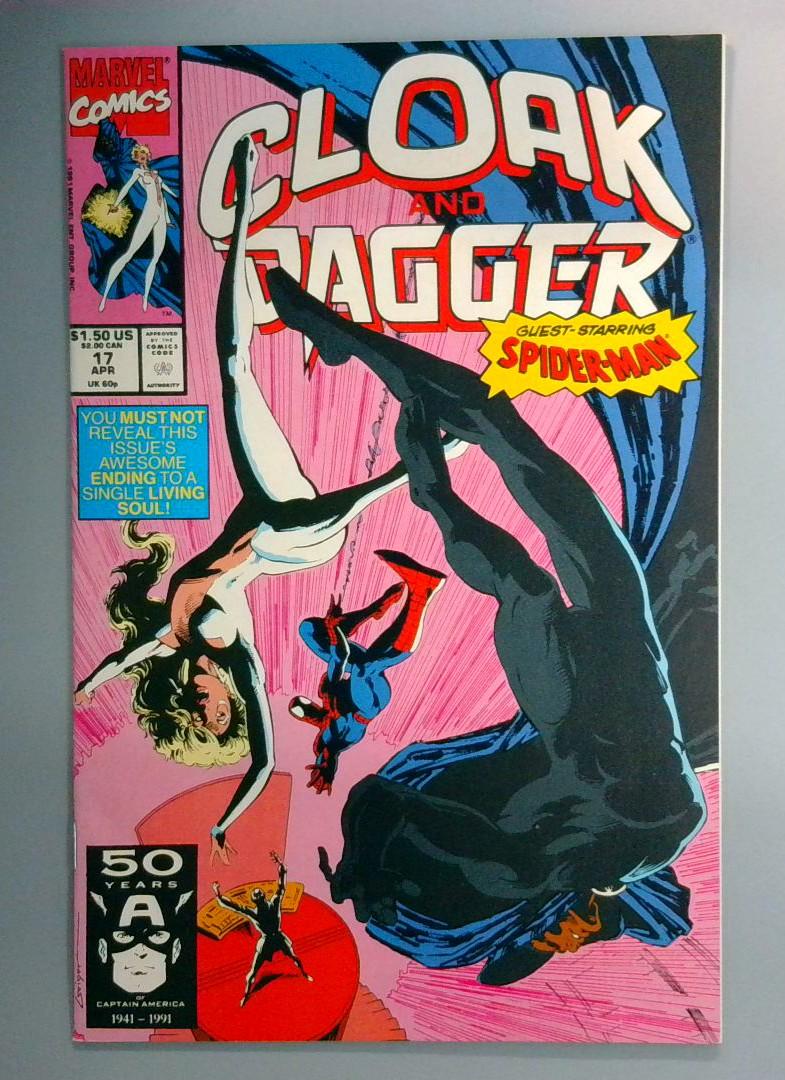 Cloak and Dagger #17 NM Direct Edition Marvel 1991