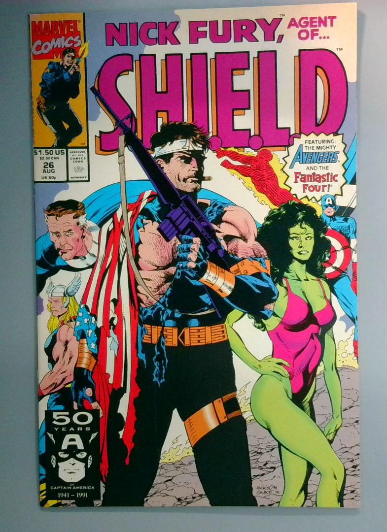Nick Fury Agent of S.H.I.E.L.D. #25 NM Marvel 1991