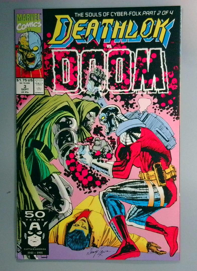 Deathlok #3 Doom App Direct Edition Marvel 1991