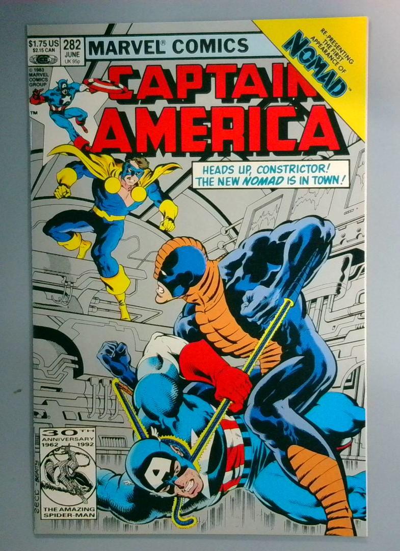 Captain America #282 NM Marvel 1992