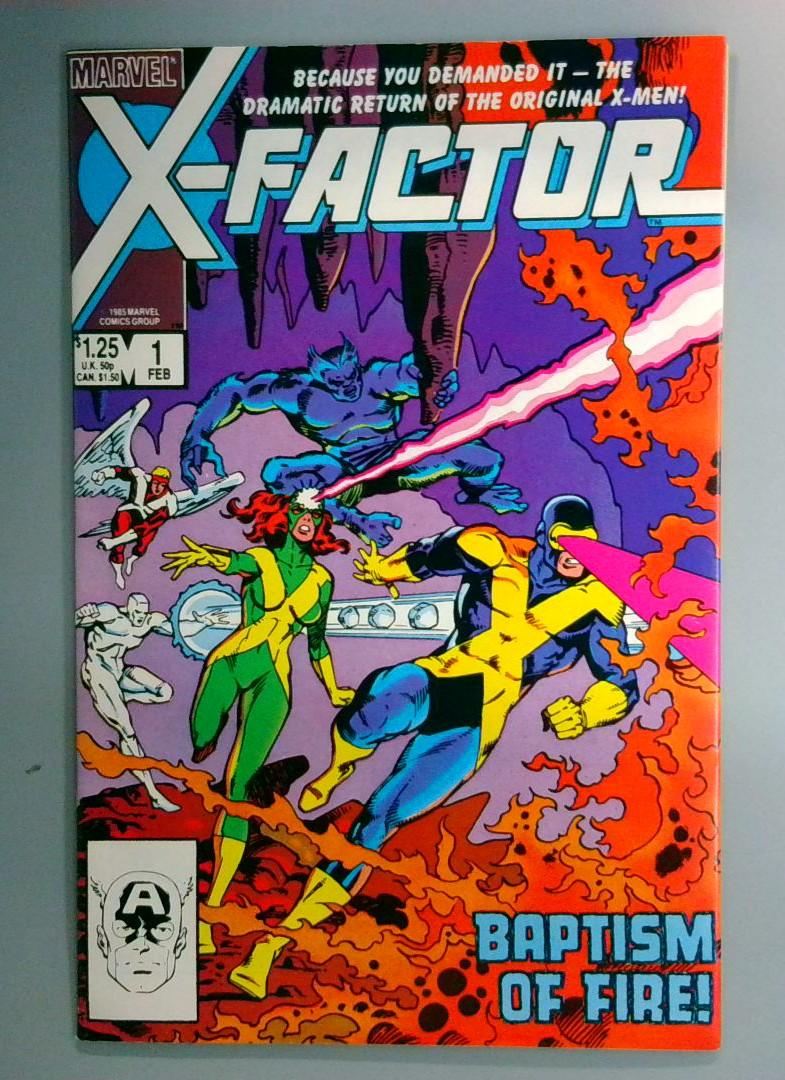 X-Factor #1 VF+ Marvel 1986