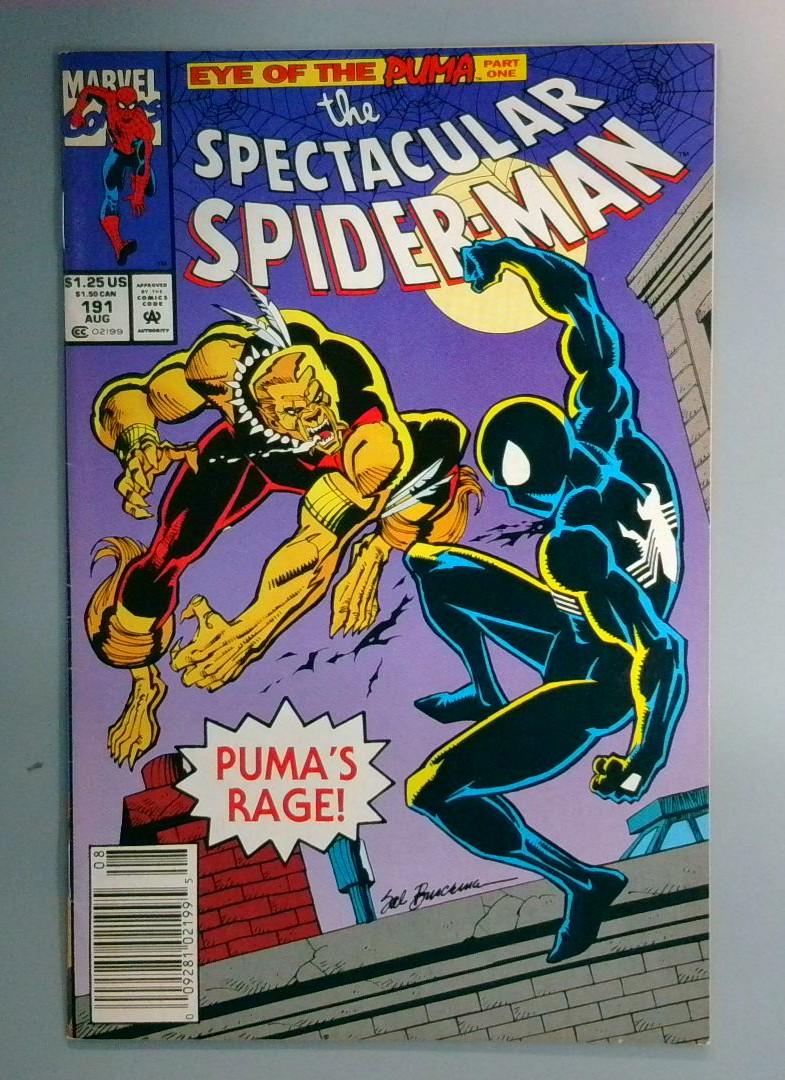 Spectacular Spider-Man #191 Newsstand Edition Marvel 1992