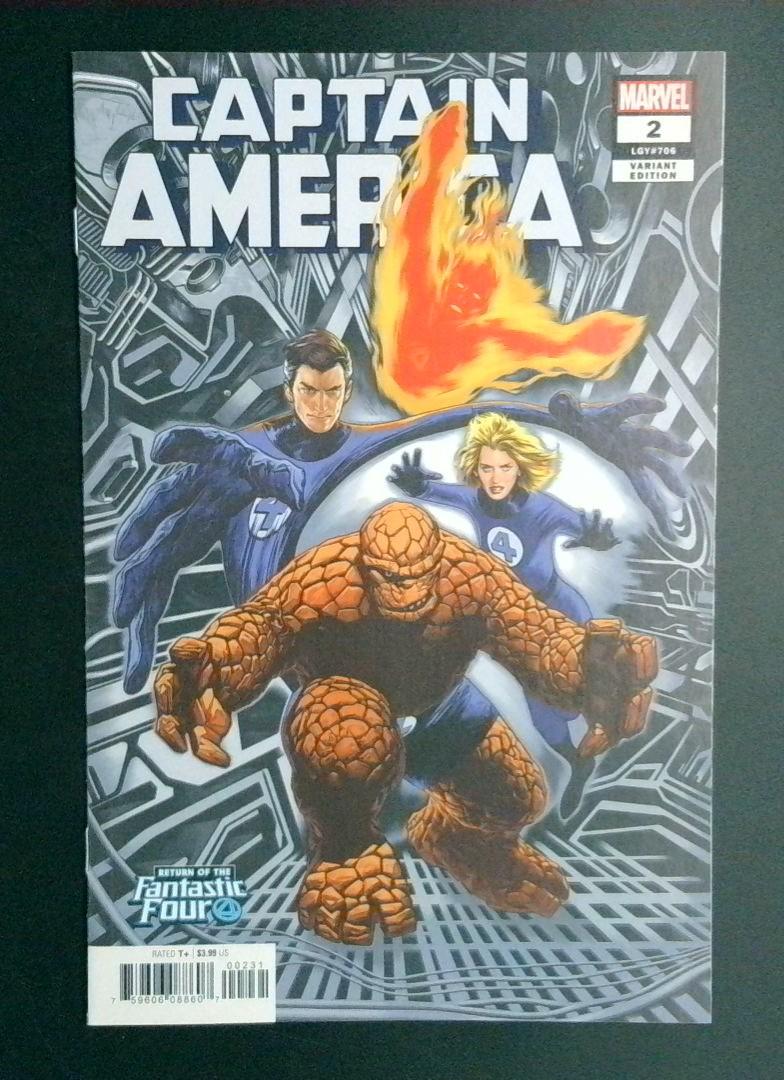 Captain America #2 Variant Edition Marvel Comics 2018