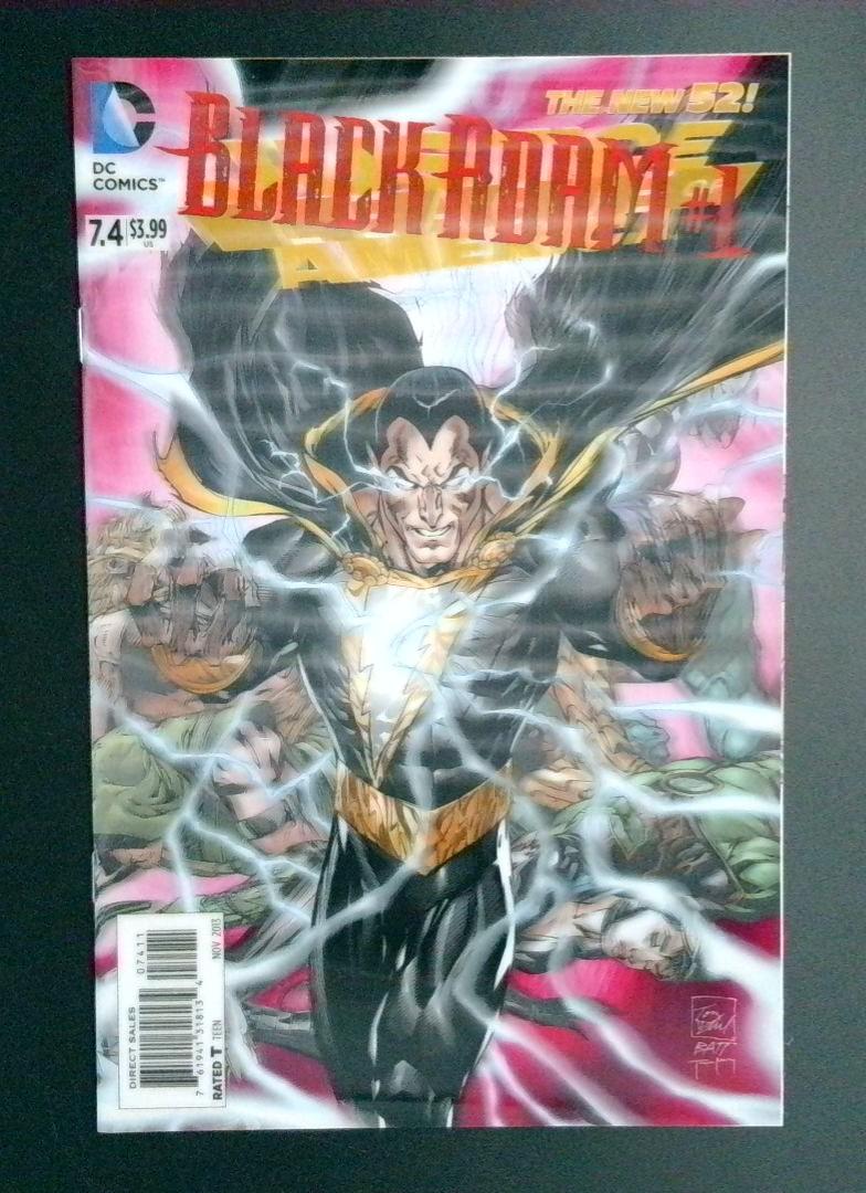 Justice League of America: Black Adam #1 3D Variant The New 52