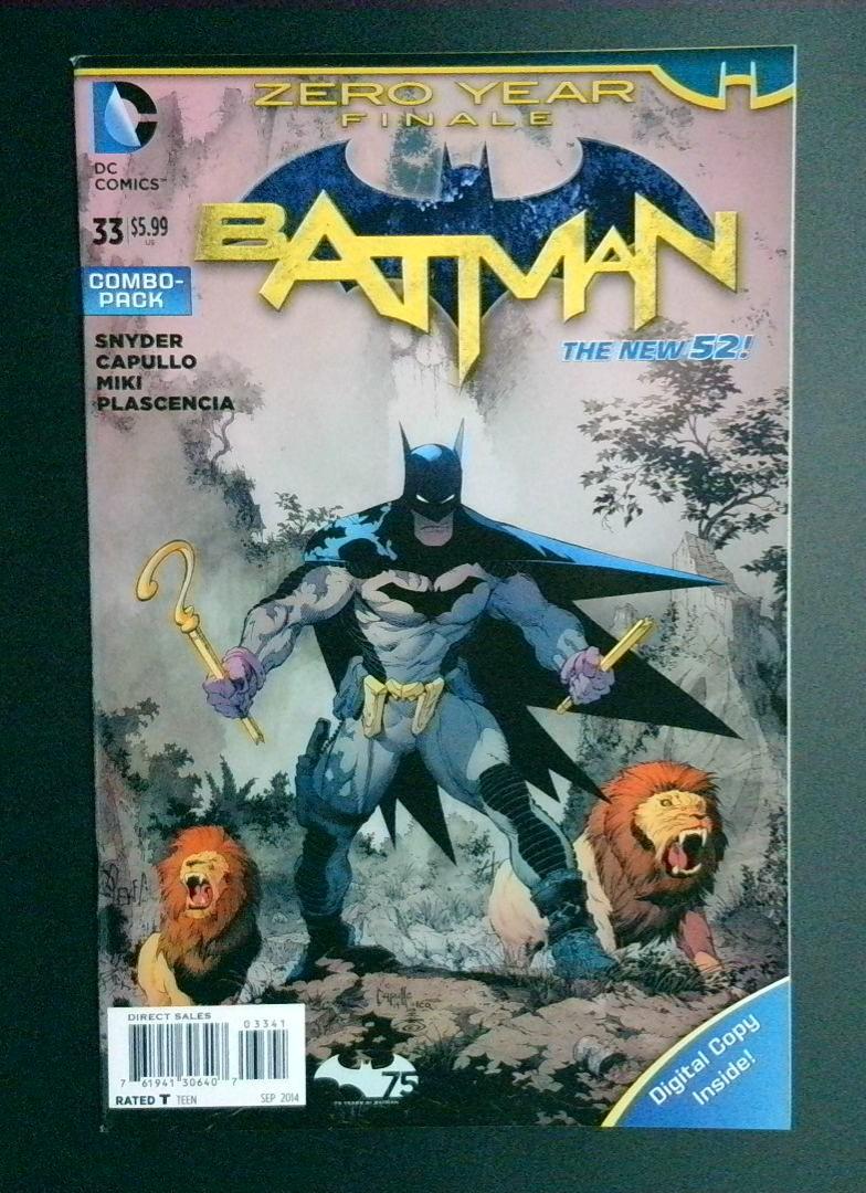 Batman #33b Digital Combo Pack DC 2014