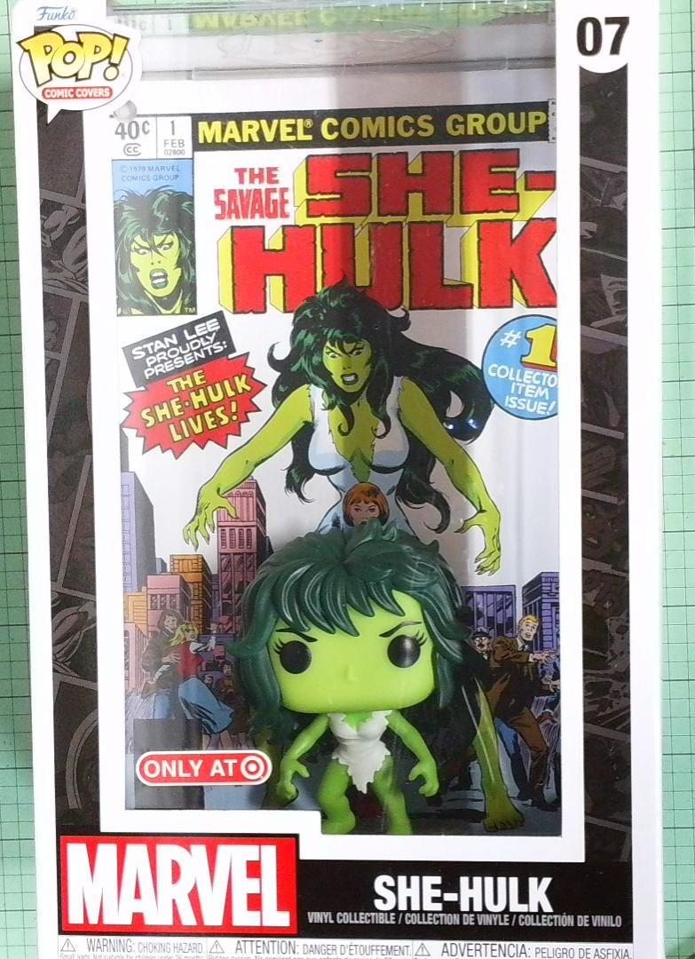 Funko Pop! She-Hulk #07 Marvel Comic Covers Target Excl.