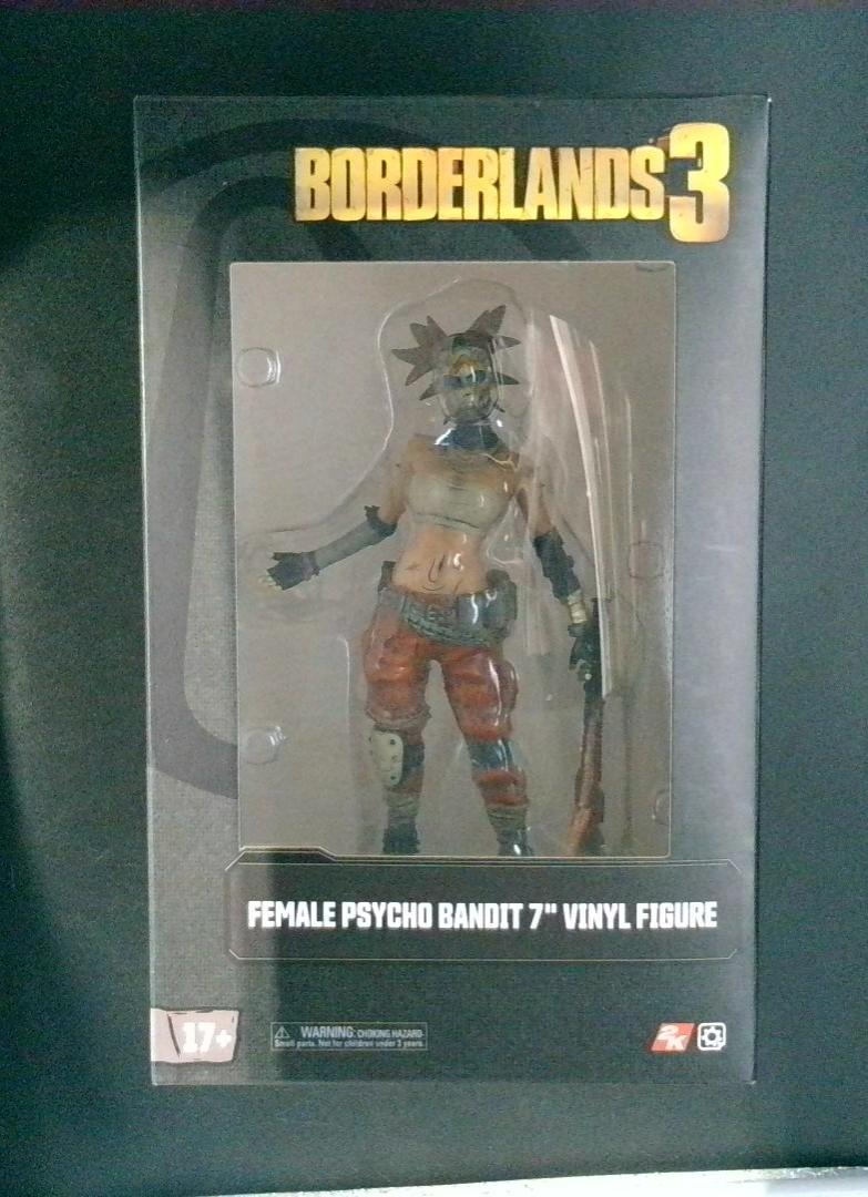 Female Psycho Bandit Borderlands 3 Gearbox 7" Vinyl Figure Collectibles 2019